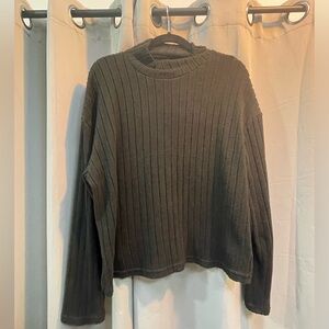 Cozy Chic: Lightweight Ribbed Sweater Set